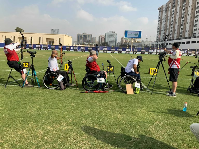 Canada competes at the 2022 Para Archery World Championships