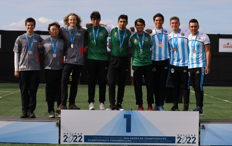 Seven gold medals awarded for the team events at the Youth and Masters Pan Am Championships