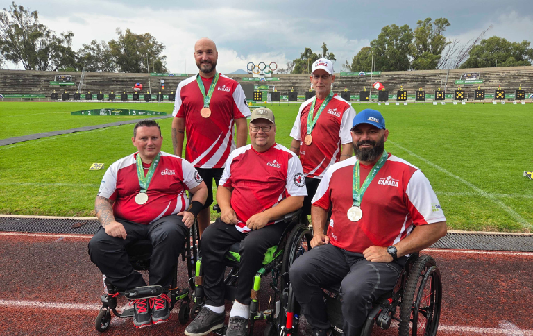 Canadians earn three medals at Morelia Americas Para Archery Cup