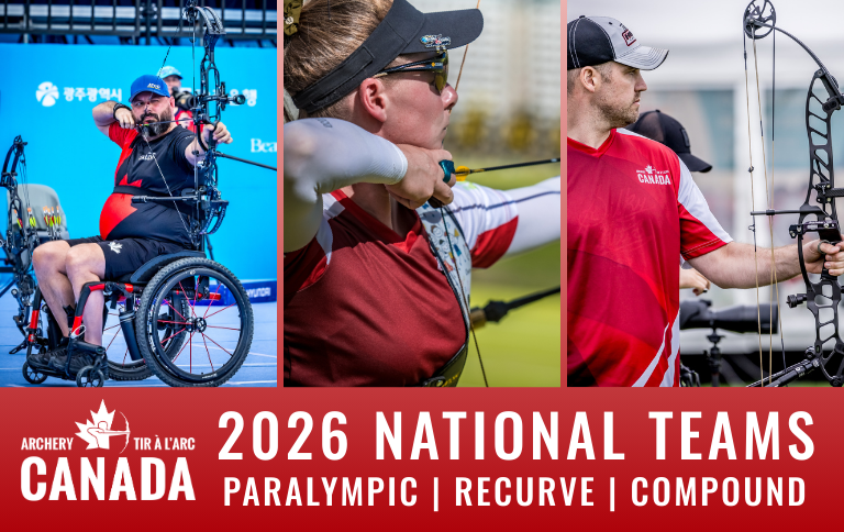 Archery Canada announces the 2026 Senior National Teams